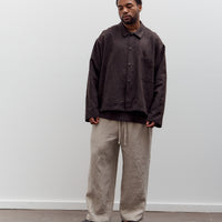 Yoko Sakamoto Work Blouse, Brown