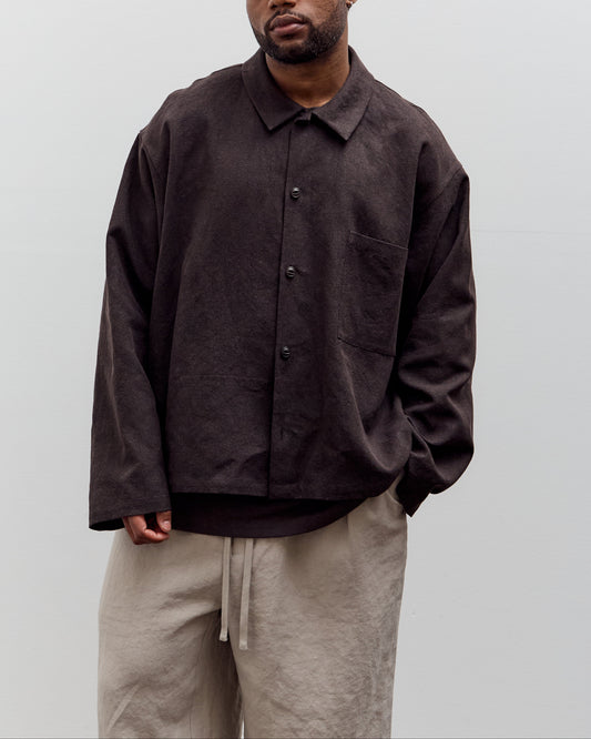 Yoko Sakamoto Work Blouse, Brown