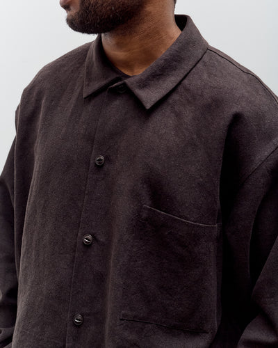 Yoko Sakamoto Work Blouse, Brown