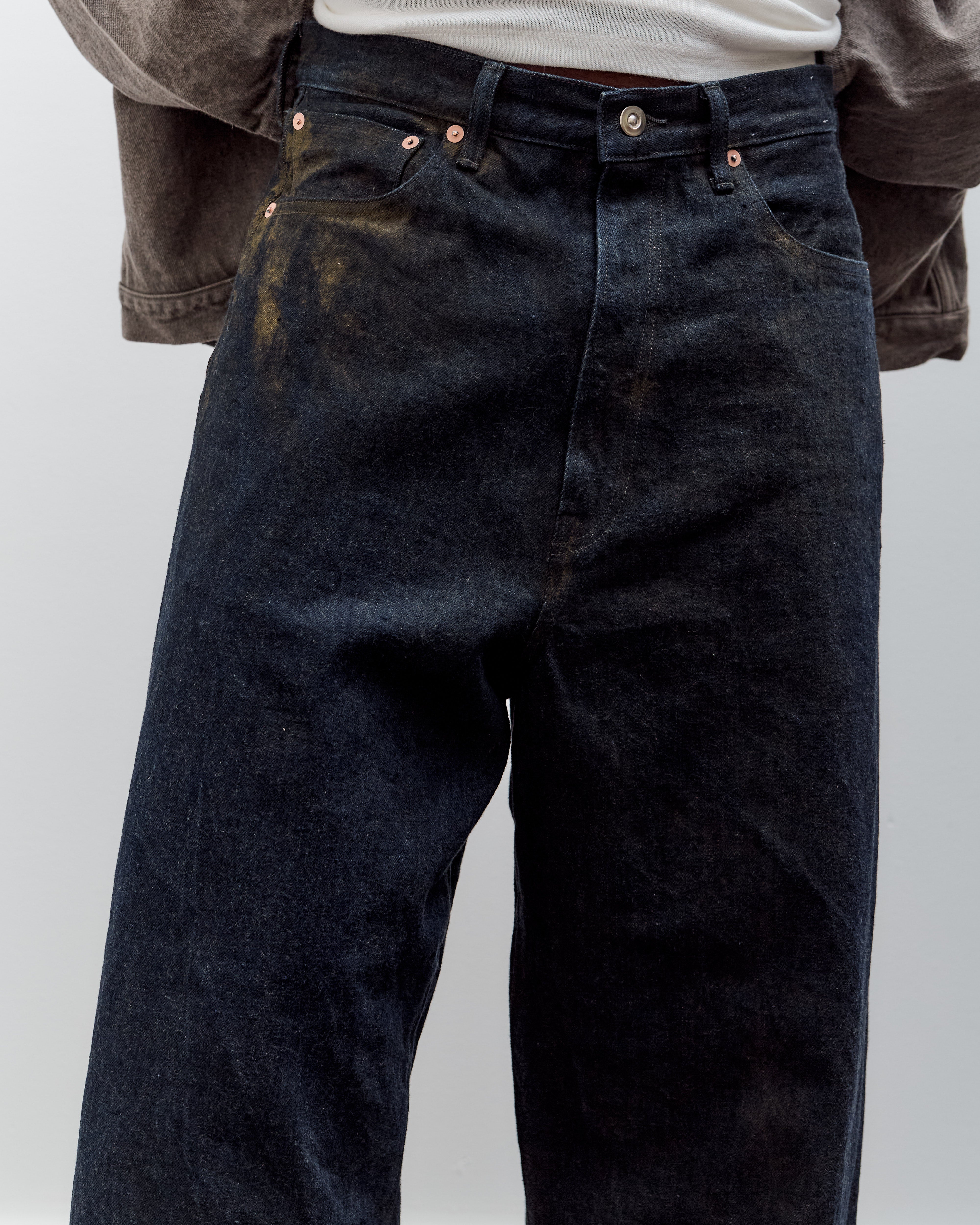 Yoko Sakamoto 5Pocket Baggy Pants, Yellow Ochre – Glasswing