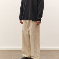 Yoko Sakamoto 5 Pocket Baggy Pants, Ecru