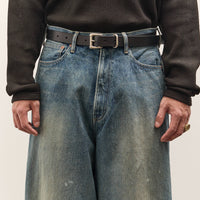 Yoko Sakamoto Standard Belt Wide, Black × Silver