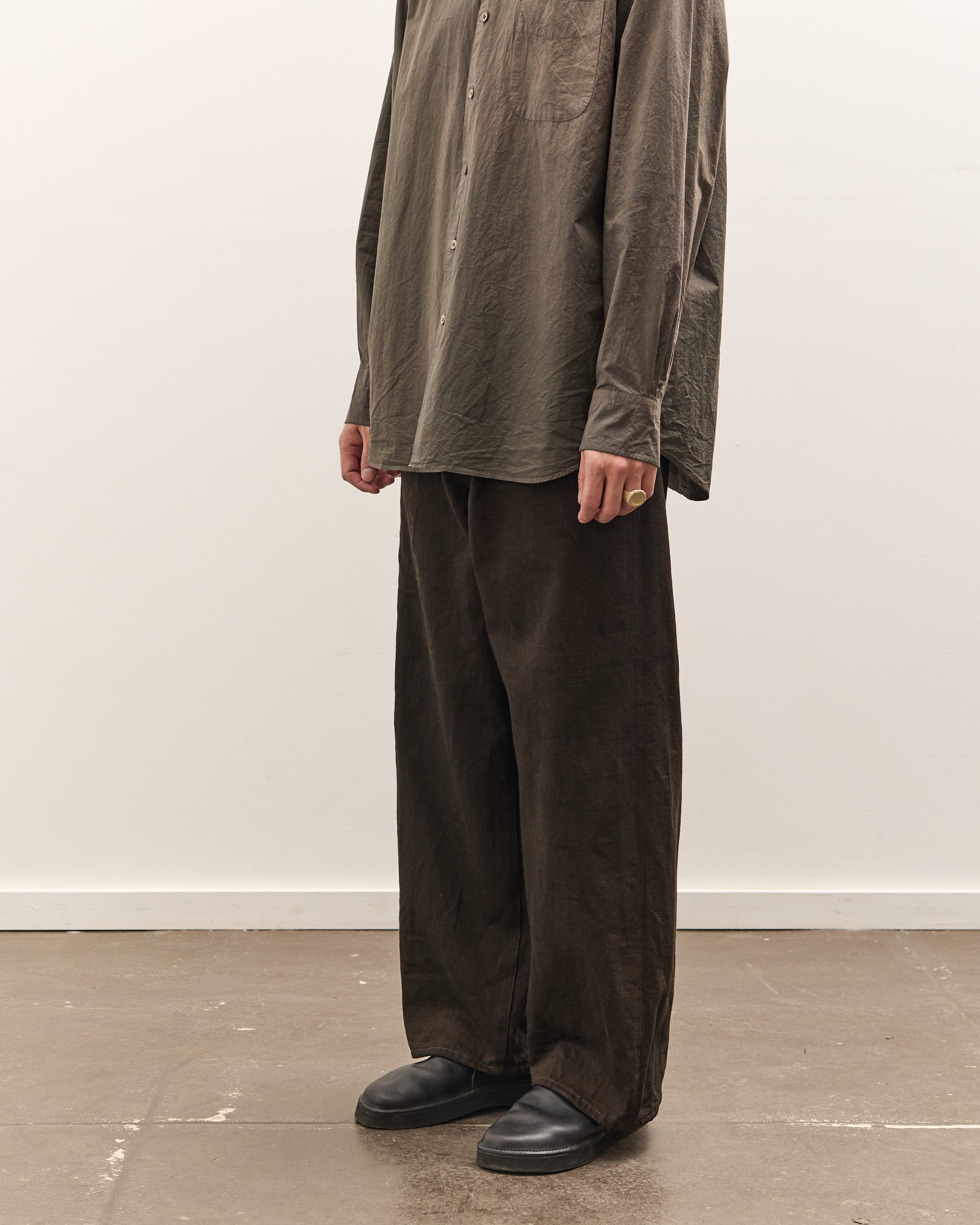 ❤️YUKO❤️TOMOUNT 5M Yoko Sakamoto 5 Pocket Baggy Pants, Kakishibu – Glasswing