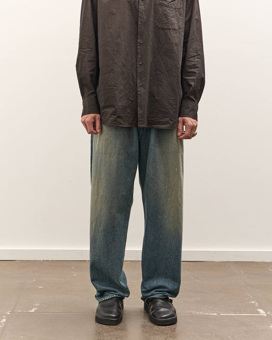 Yoko Sakamoto 5 Pocket Easy Pants, Faded Indigo