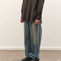 Yoko Sakamoto 5 Pocket Easy Pants, Faded Indigo