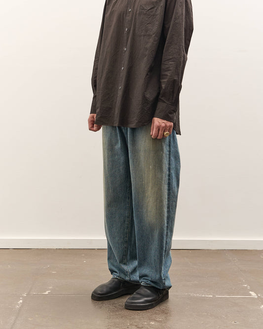 Yoko Sakamoto 5 Pocket Easy Pants, Faded Indigo