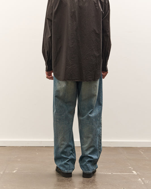 Yoko Sakamoto 5 Pocket Easy Pants, Faded Indigo