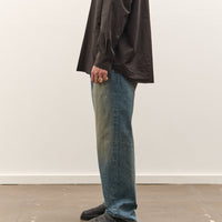 Yoko Sakamoto 5 Pocket Easy Pants, Faded Indigo