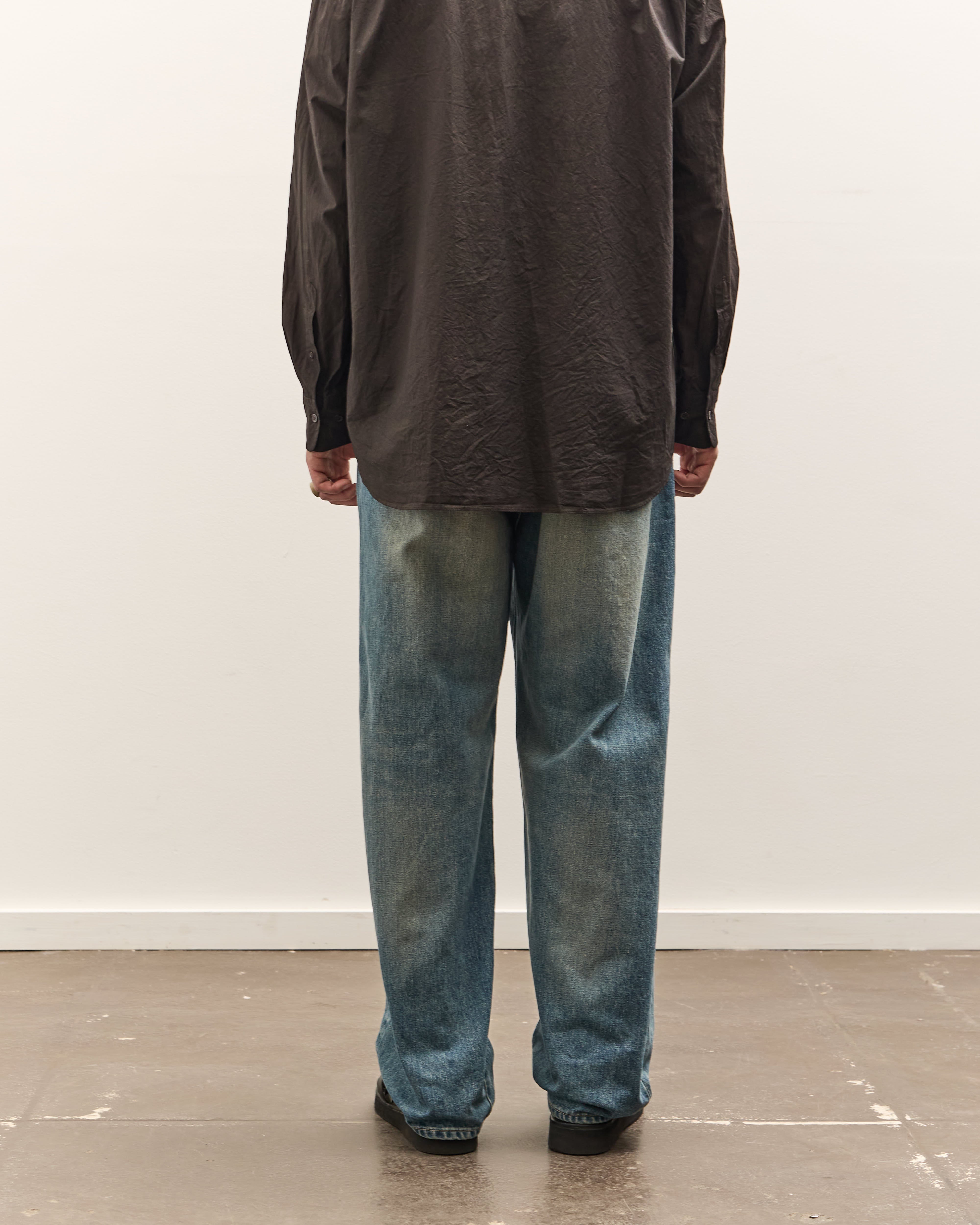 Yoko Sakamoto 5 Pocket Easy Pants, Faded Indigo – Glasswing