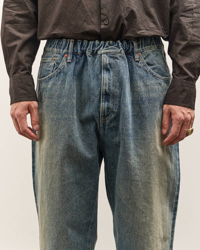 Yoko Sakamoto 5 Pocket Easy Pants, Faded Indigo