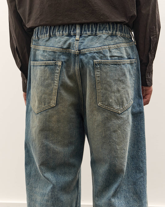 Yoko Sakamoto 5 Pocket Easy Pants, Faded Indigo