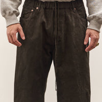 Yoko Sakamoto 5 Pocket Easy Pants, Kakishibu