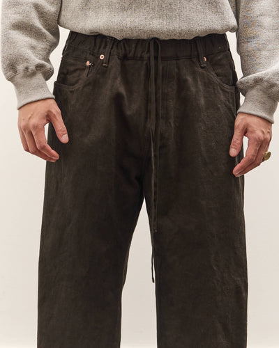 Yoko Sakamoto 5 Pocket Easy Pants, Kakishibu