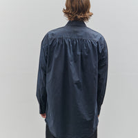 Yoko Sakamoto Unisex Big Dress Shirt, Indigo Sumi Ink