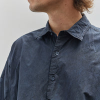 Yoko Sakamoto Unisex Big Dress Shirt, Indigo Sumi Ink