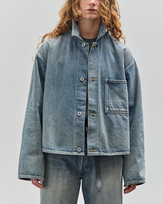 Yoko Sakamoto Denim Jacket, Used Fade Indigo