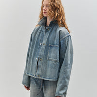 Yoko Sakamoto Denim Jacket, Used Fade Indigo