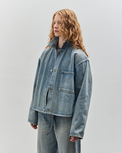 Yoko Sakamoto Denim Jacket, Used Fade Indigo