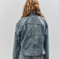 Yoko Sakamoto Denim Jacket, Used Fade Indigo