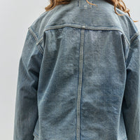 Yoko Sakamoto Denim Jacket, Used Fade Indigo