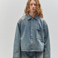 Yoko Sakamoto Denim Jacket, Used Fade Indigo