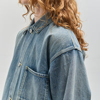 Yoko Sakamoto Denim Jacket, Used Fade Indigo