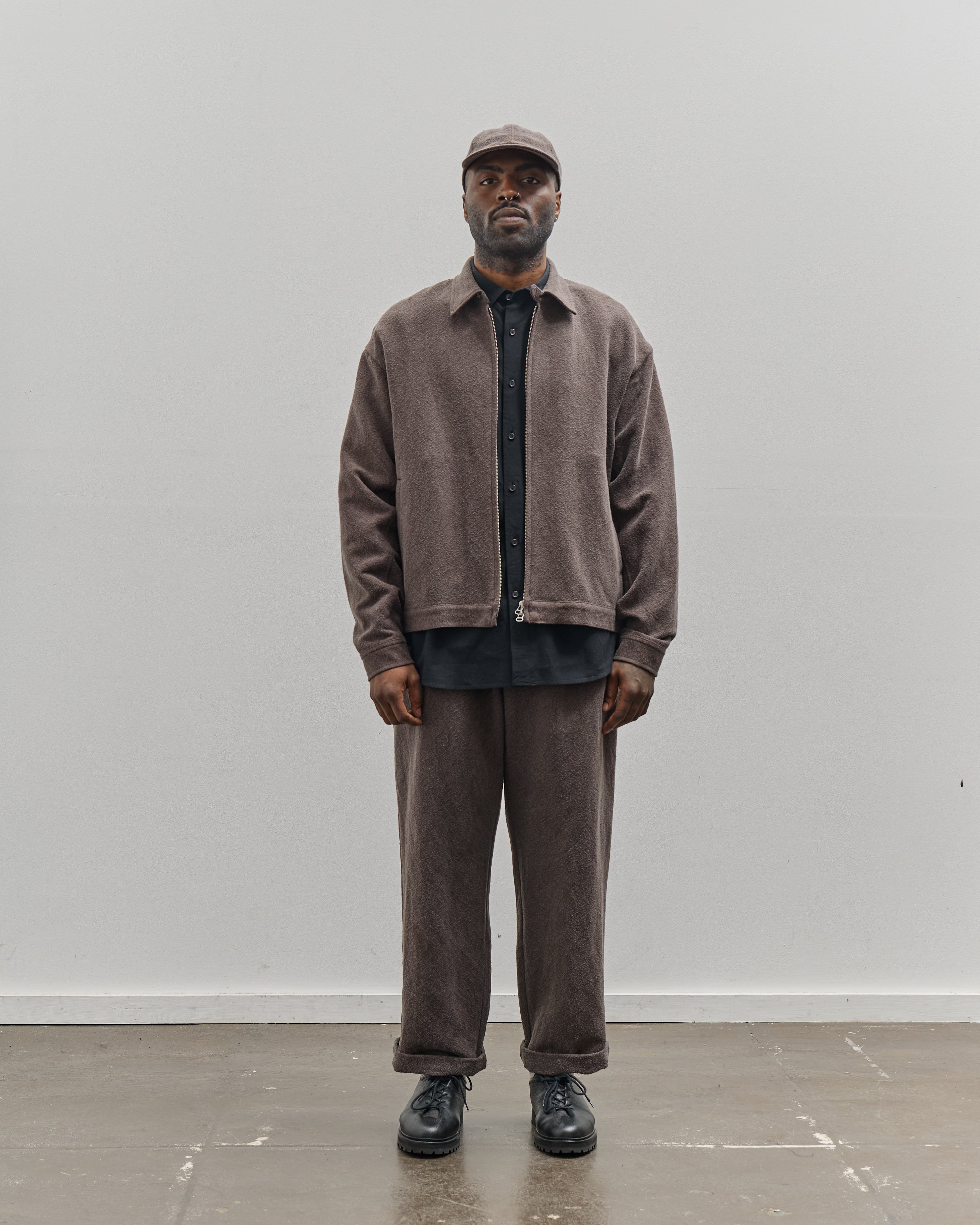 Yoko Sakamoto Unisex Drizzler Jacket, Brown – Glasswing