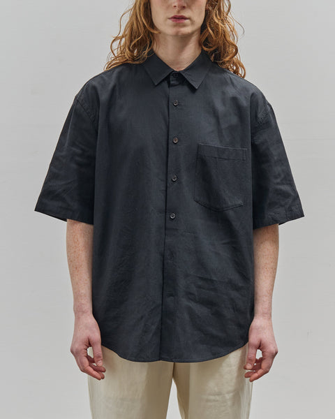 Yoko Sakamoto 'Big Long Sleeve T-Shirt' (Black Rice Cotton