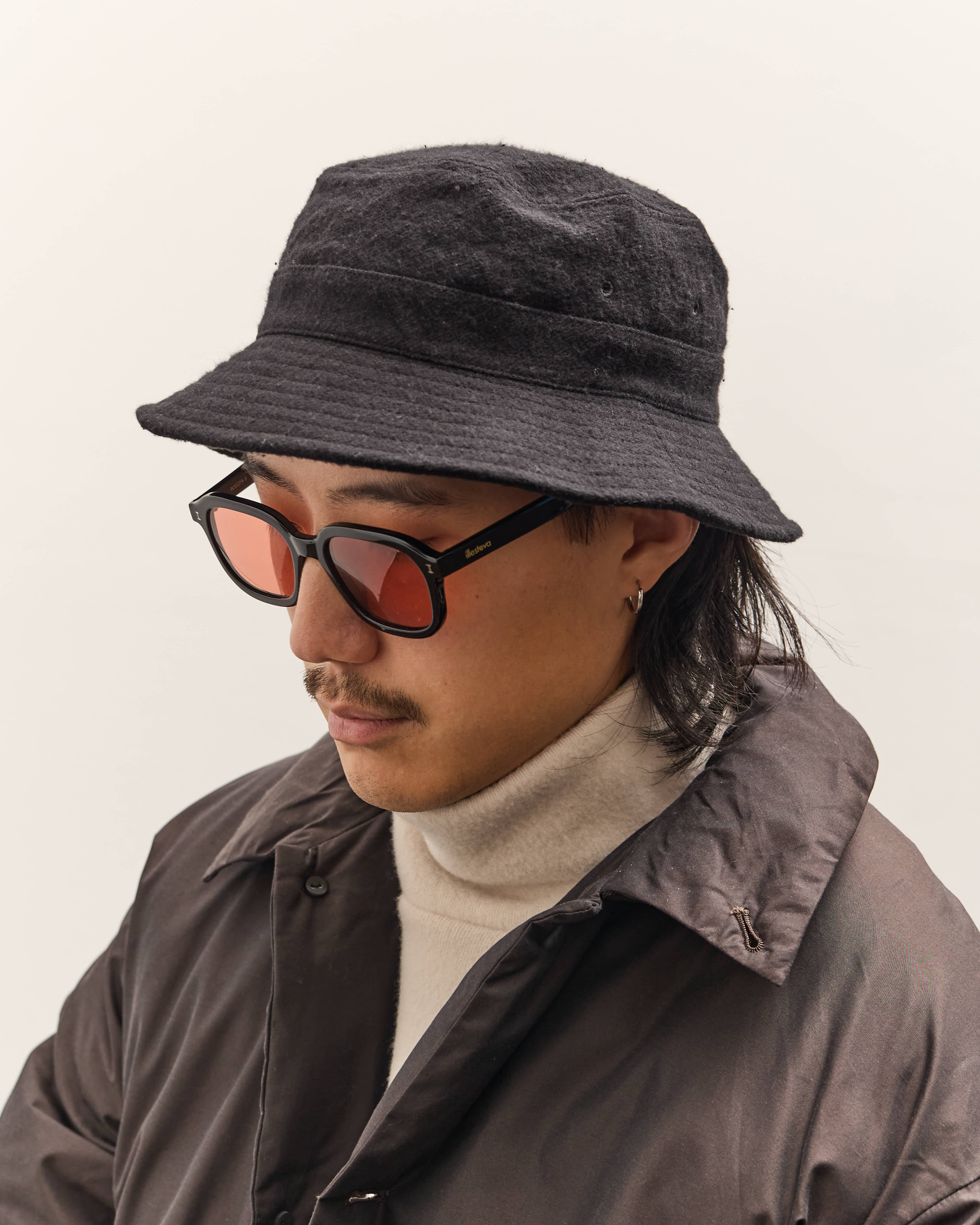 Yoko Sakamoto Gift Shop Hat, Black – Glasswing