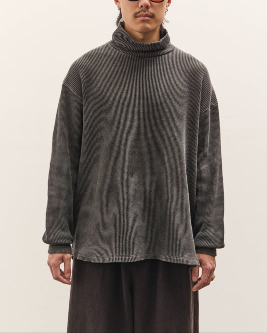 Yoko Sakamoto High Neck Pullover, Sumi Ink