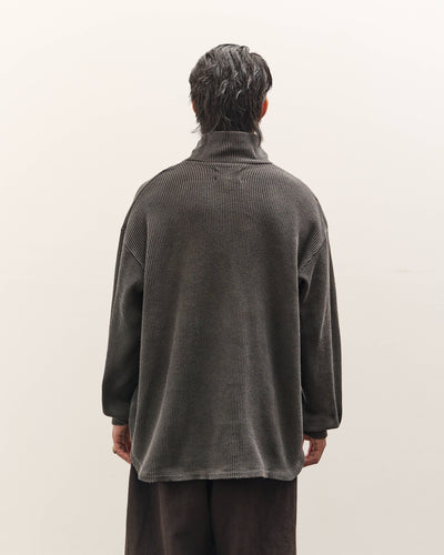 Yoko Sakamoto High Neck Pullover, Sumi Ink