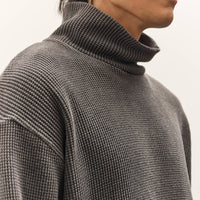 Yoko Sakamoto High Neck Pullover, Sumi Ink