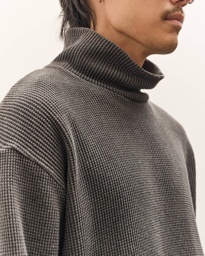 Yoko Sakamoto High Neck Pullover, Sumi Ink