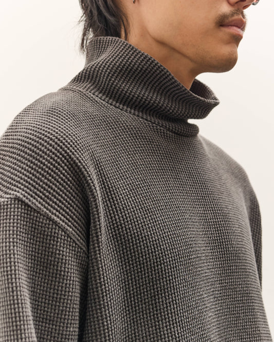 Yoko Sakamoto High Neck Pullover, Sumi Ink