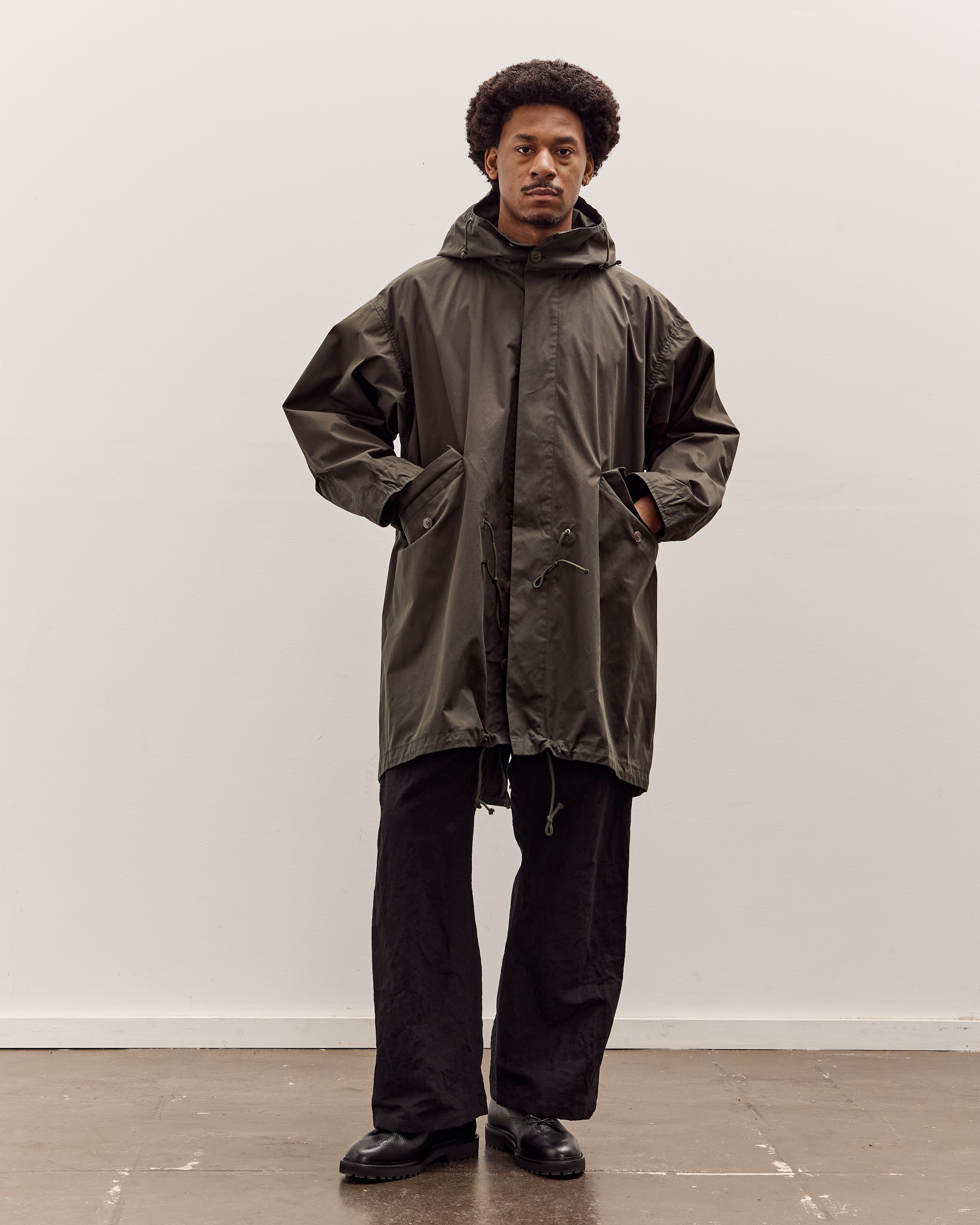 Yoko Sakamoto Mods Coat, Olive – Glasswing