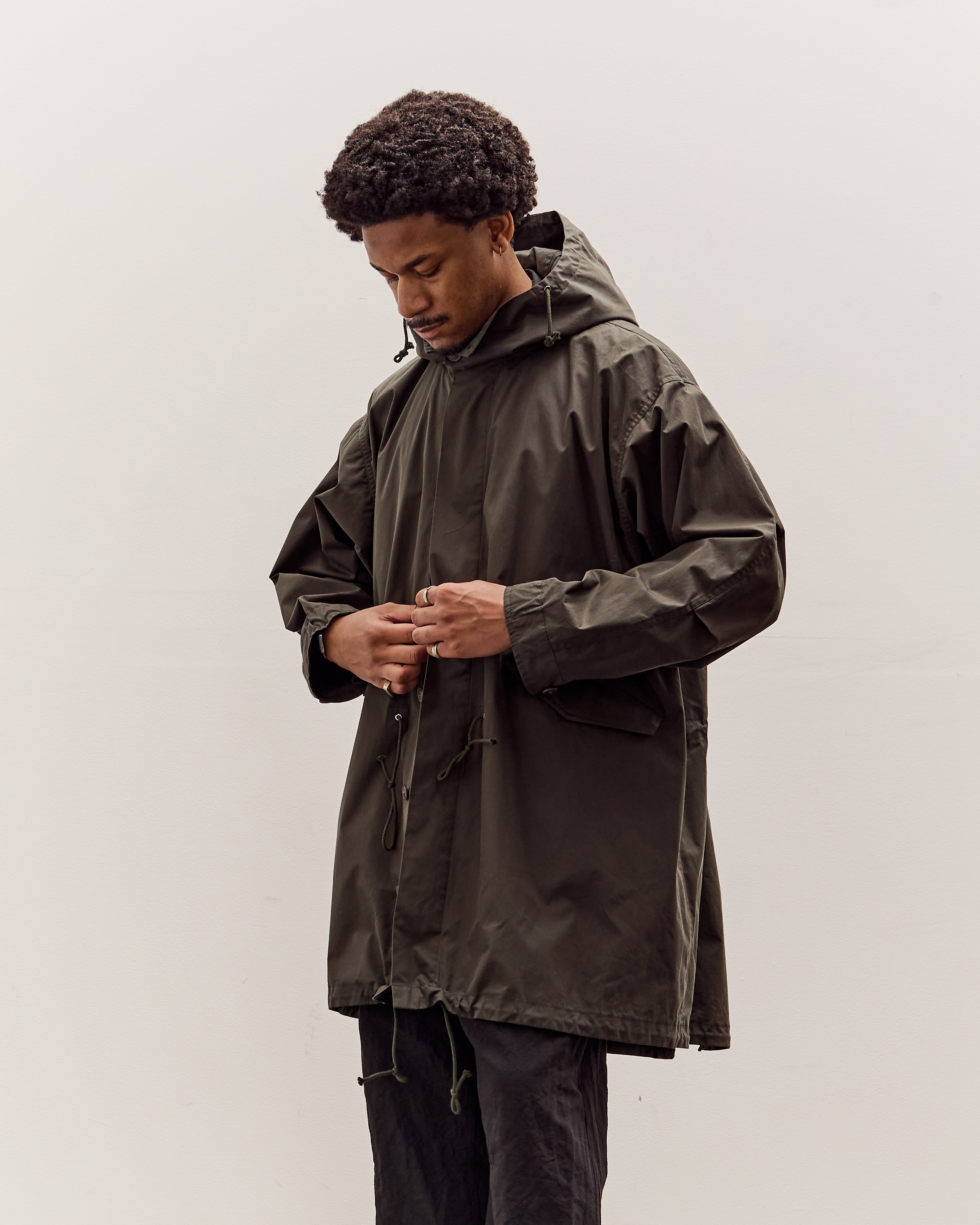 Yoko Sakamoto Mods Coat, Olive – Glasswing