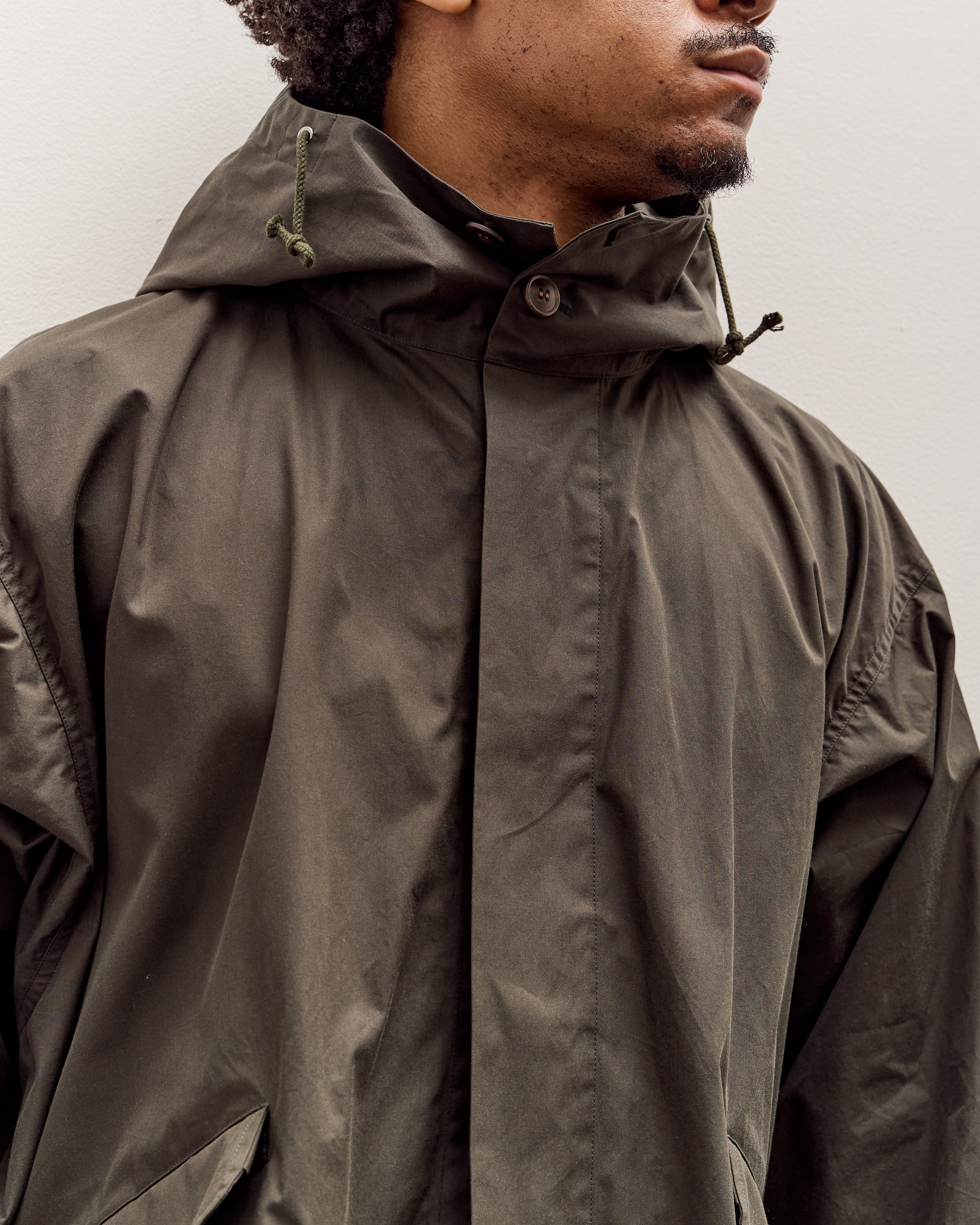 Yoko Sakamoto Mods Coat, Olive – Glasswing