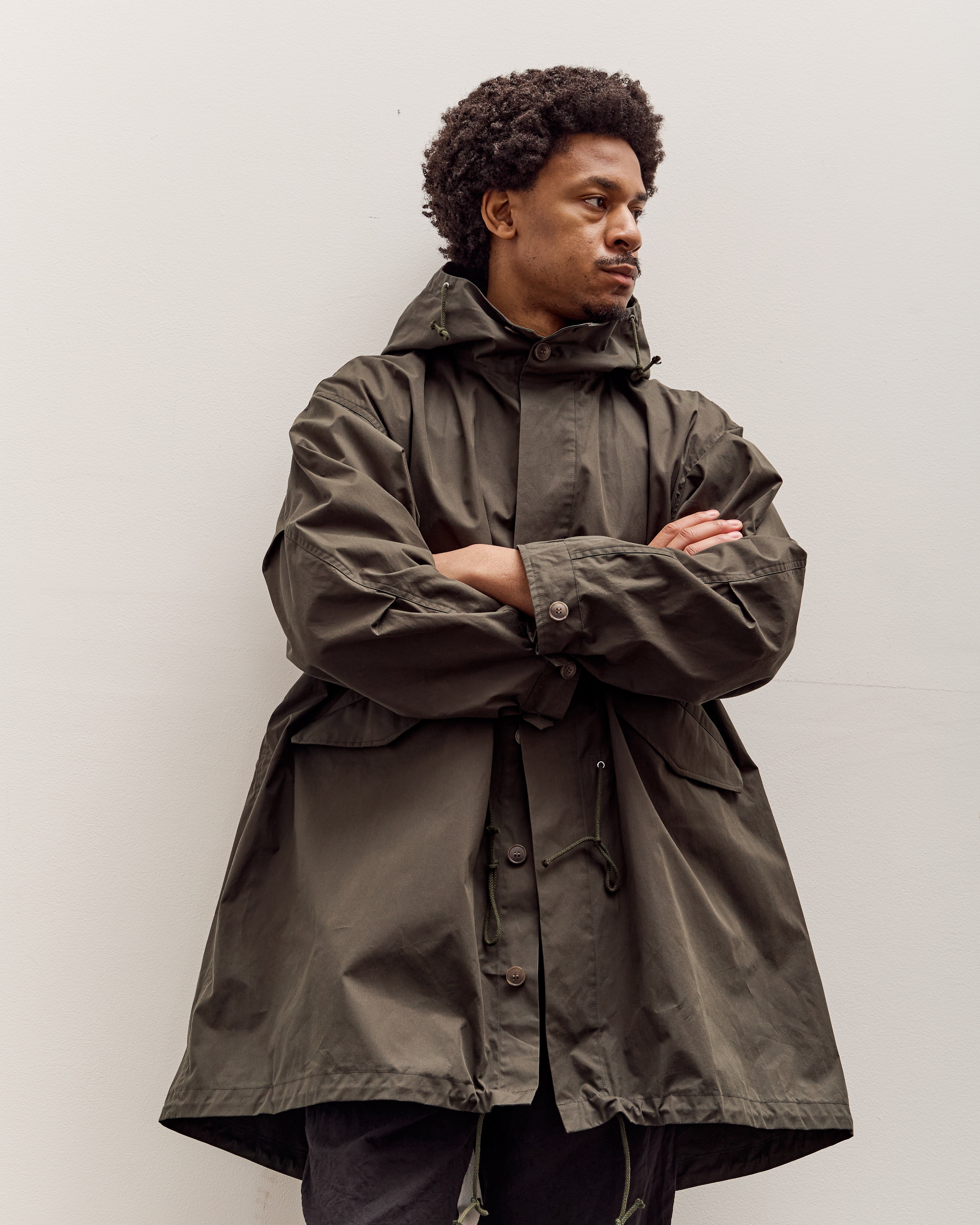 Yoko Sakamoto Mods Coat, Olive – Glasswing