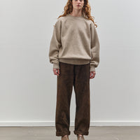 Yoko Sakamoto Raglan Crewneck Knit, Beige