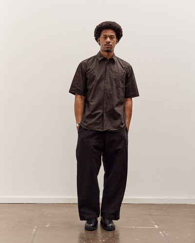 Yoko Sakamoto Regular Collar S/S Shirt, Kakishibu
