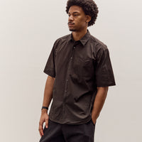 Yoko Sakamoto Regular Collar S/S Shirt, Kakishibu