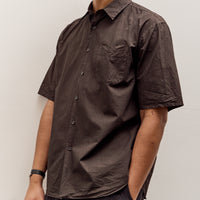 Yoko Sakamoto Regular Collar S/S Shirt, Kakishibu