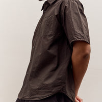 Yoko Sakamoto Regular Collar S/S Shirt, Kakishibu