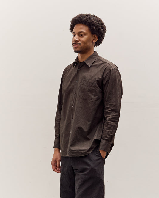 Yoko Sakamoto Regular Collar Shirt, Kakishibu