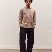 Yoko Sakamoto Regular Collar Shirt, Azuki