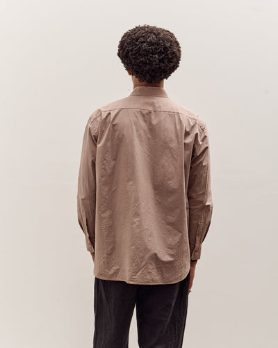 Yoko Sakamoto Regular Collar Shirt, Azuki