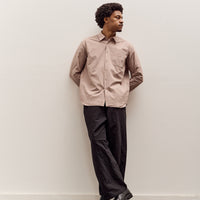 Yoko Sakamoto Regular Collar Shirt, Azuki