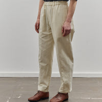 Yoko Sakamoto Standard Easy Pants, Ecru