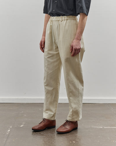 Yoko Sakamoto Standard Easy Pants, Ecru