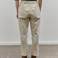 Yoko Sakamoto Standard Easy Pants, Ecru